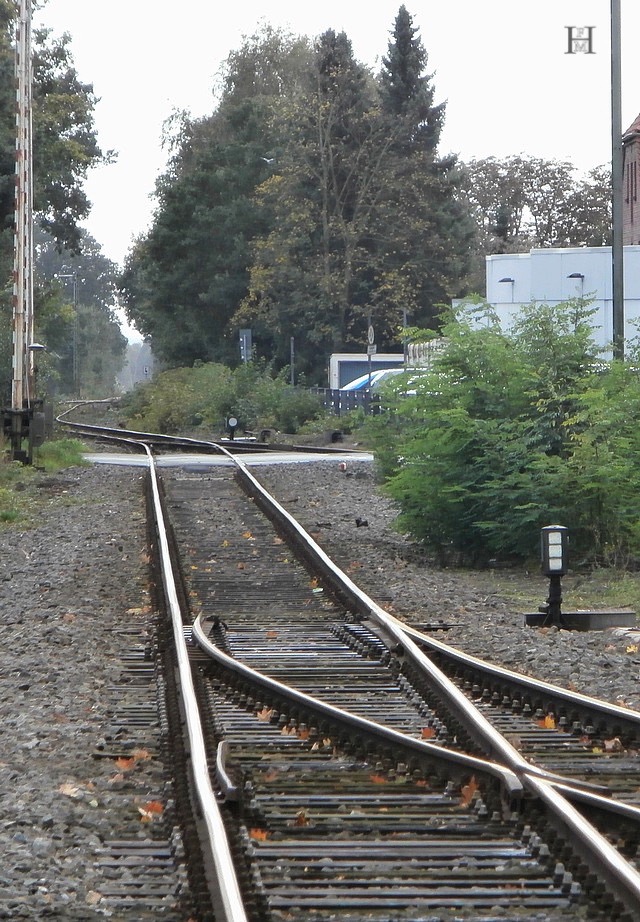 Bahnhof Sulingen - Ausfahrt Süden